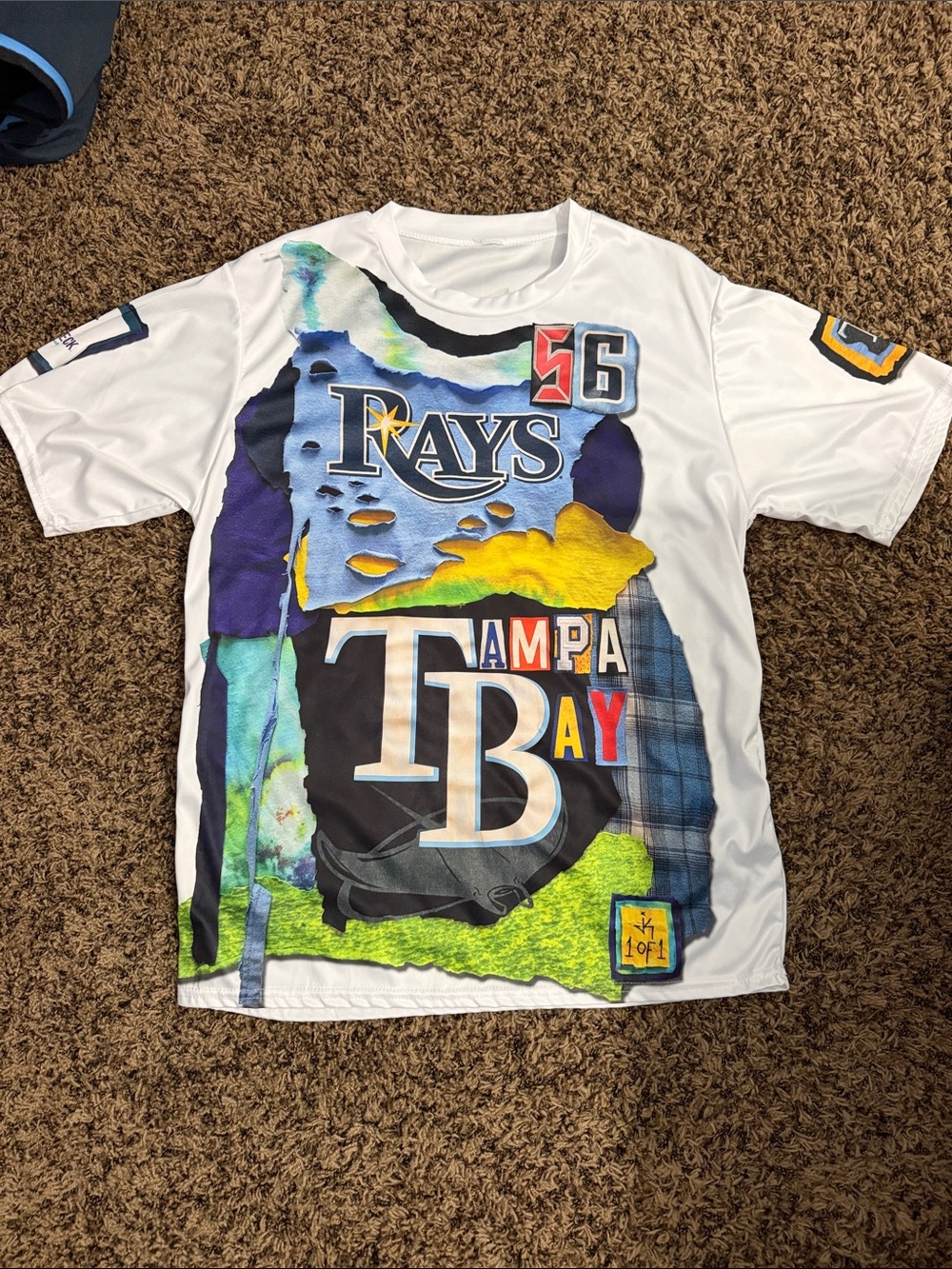 Tampa Bay Rays Randy Arozarena Giveaway T-Shirt 2024 Season White